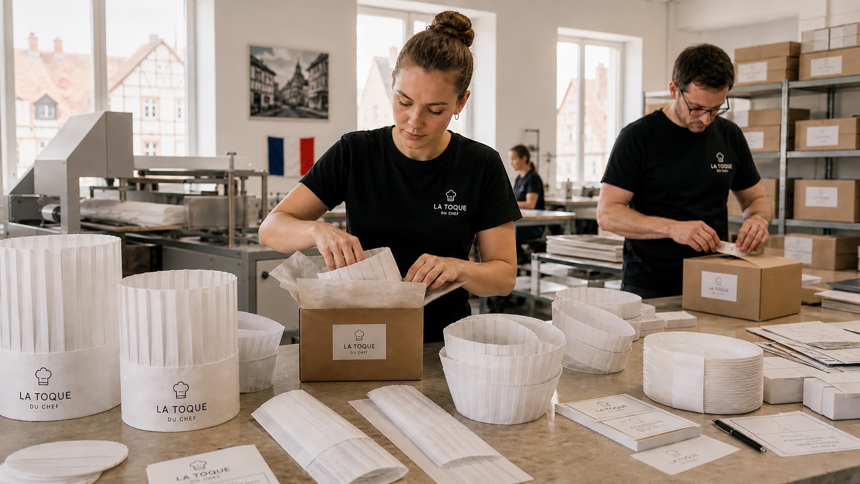 Atelier de fabrication La Toque du Chef en Alsace